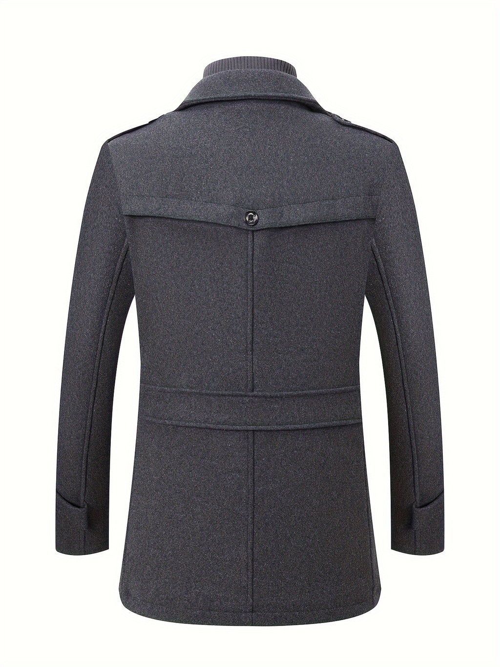 Manteau en laine, 30 % laine, à revers, orange, photo 11