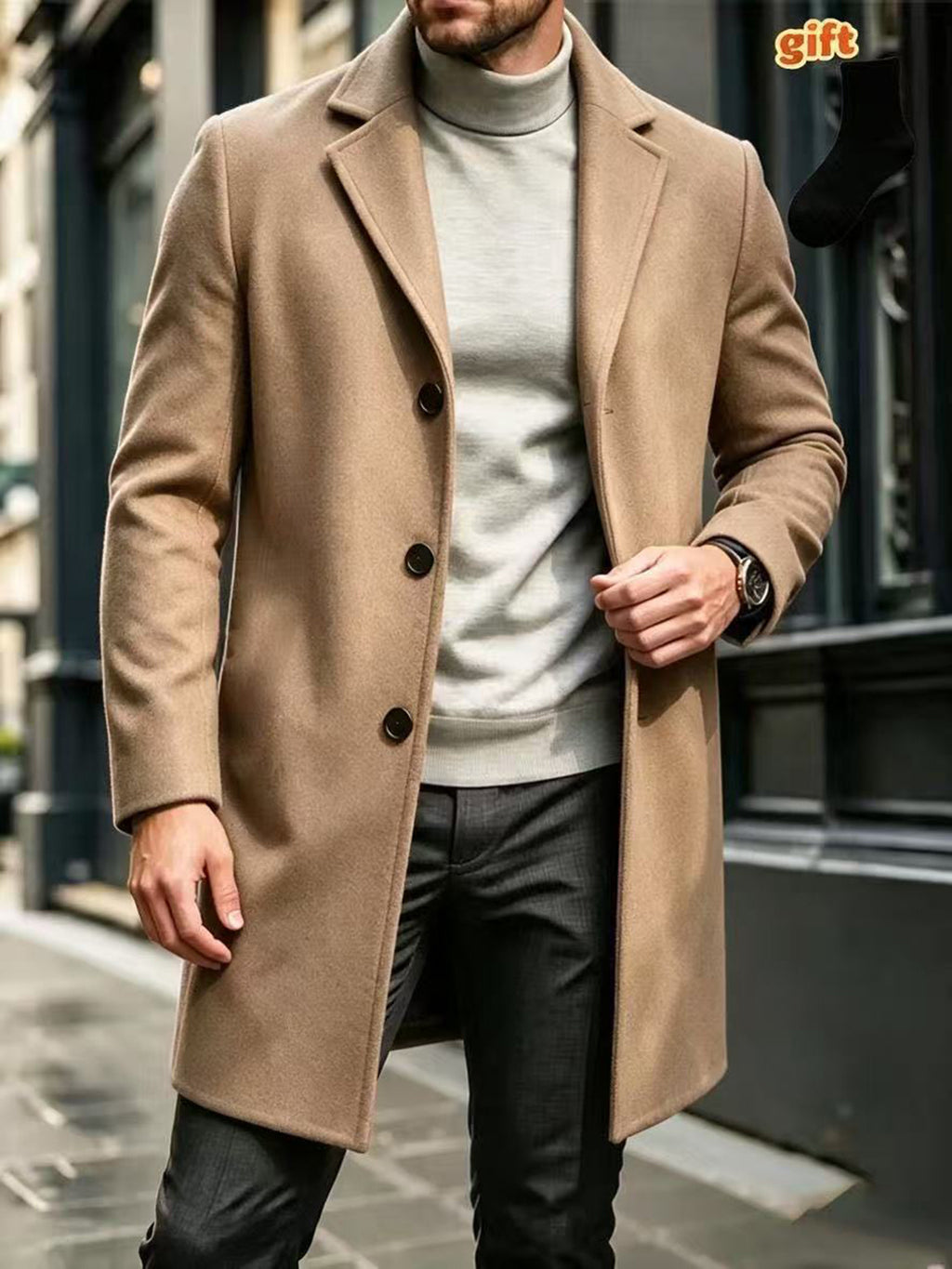 Trench, à revers, modele 12, photo 24