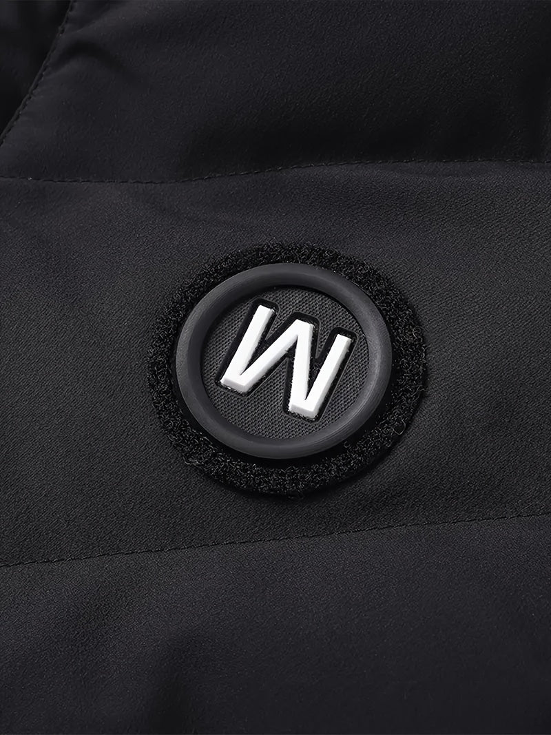 Veste pour homme, capuche amovible, modele 2