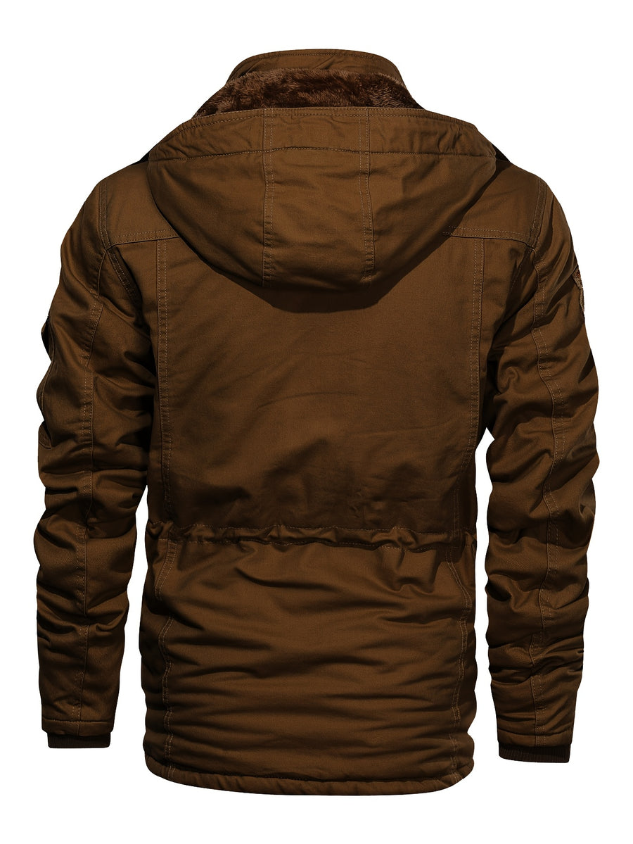 Veste mi-long, capuche amovible, photo 7