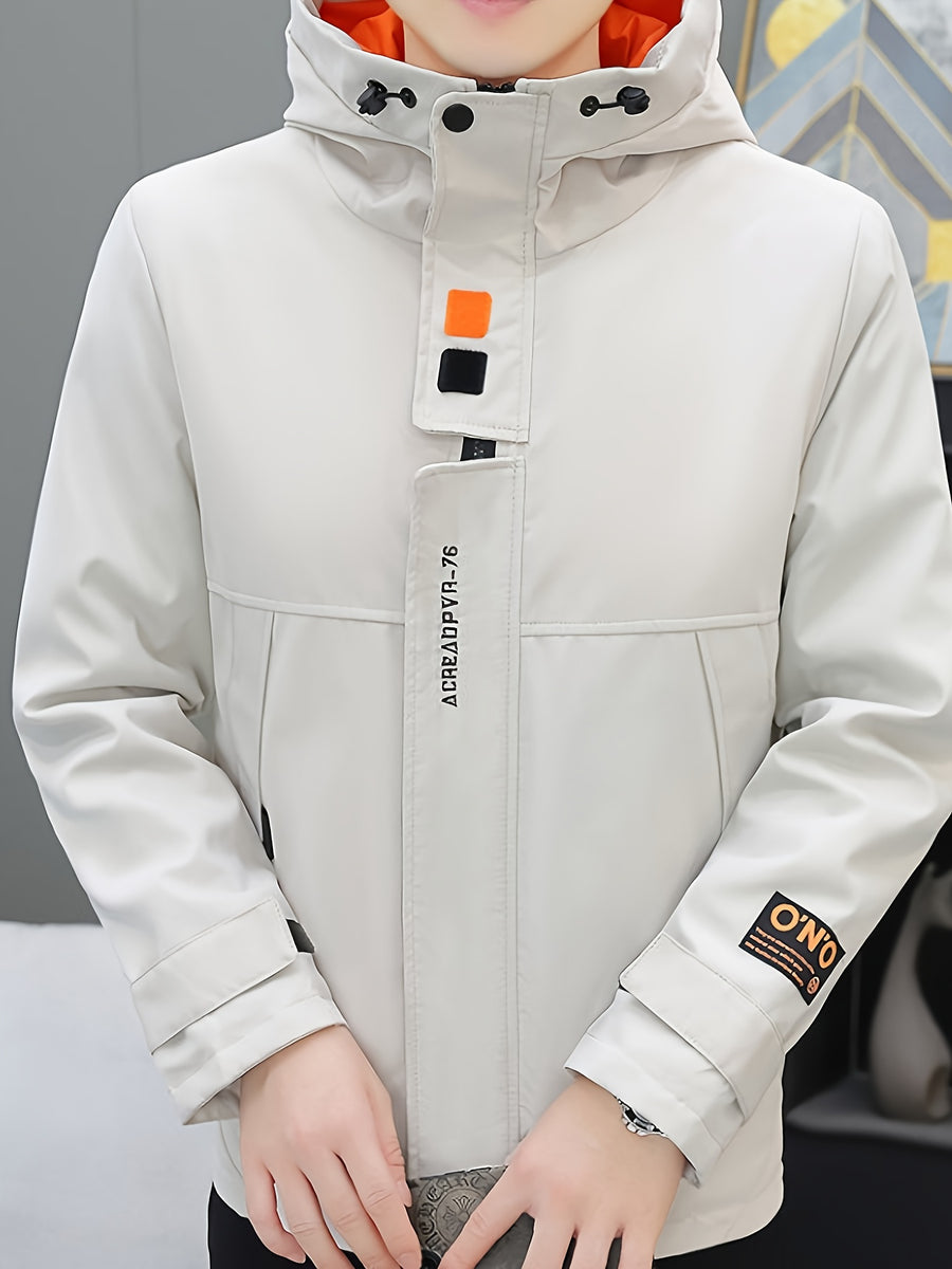 Veste, à capuche, bicolore, photo 23