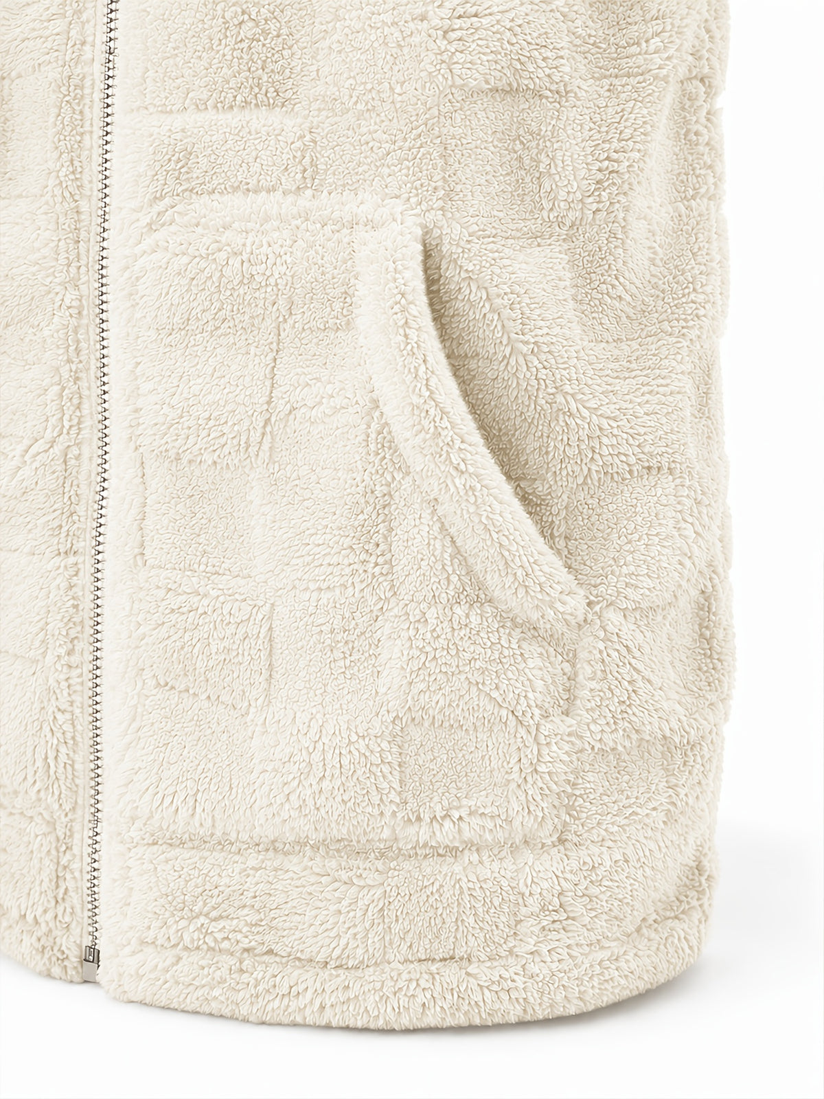 Veste matelassée pour homme, polaire, à capuche, vert clair