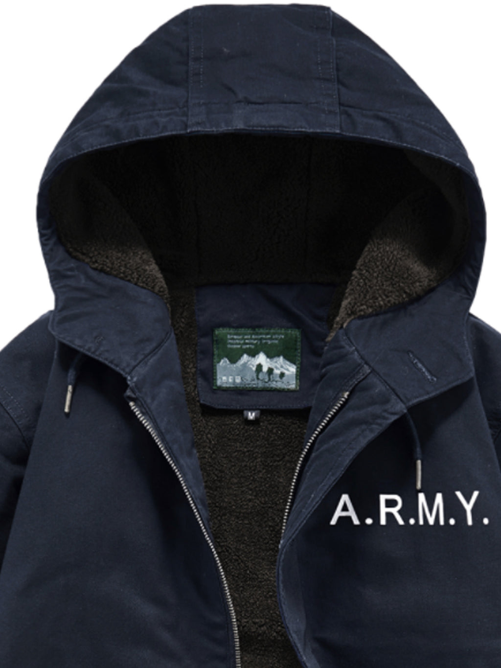 Manteau pour homme, à capuche, modele 2