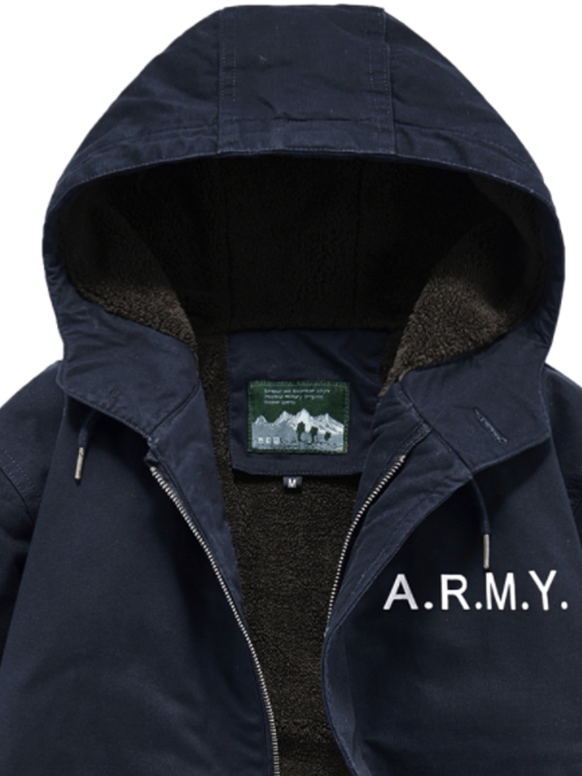 Manteau pour homme, à capuche, modele 2