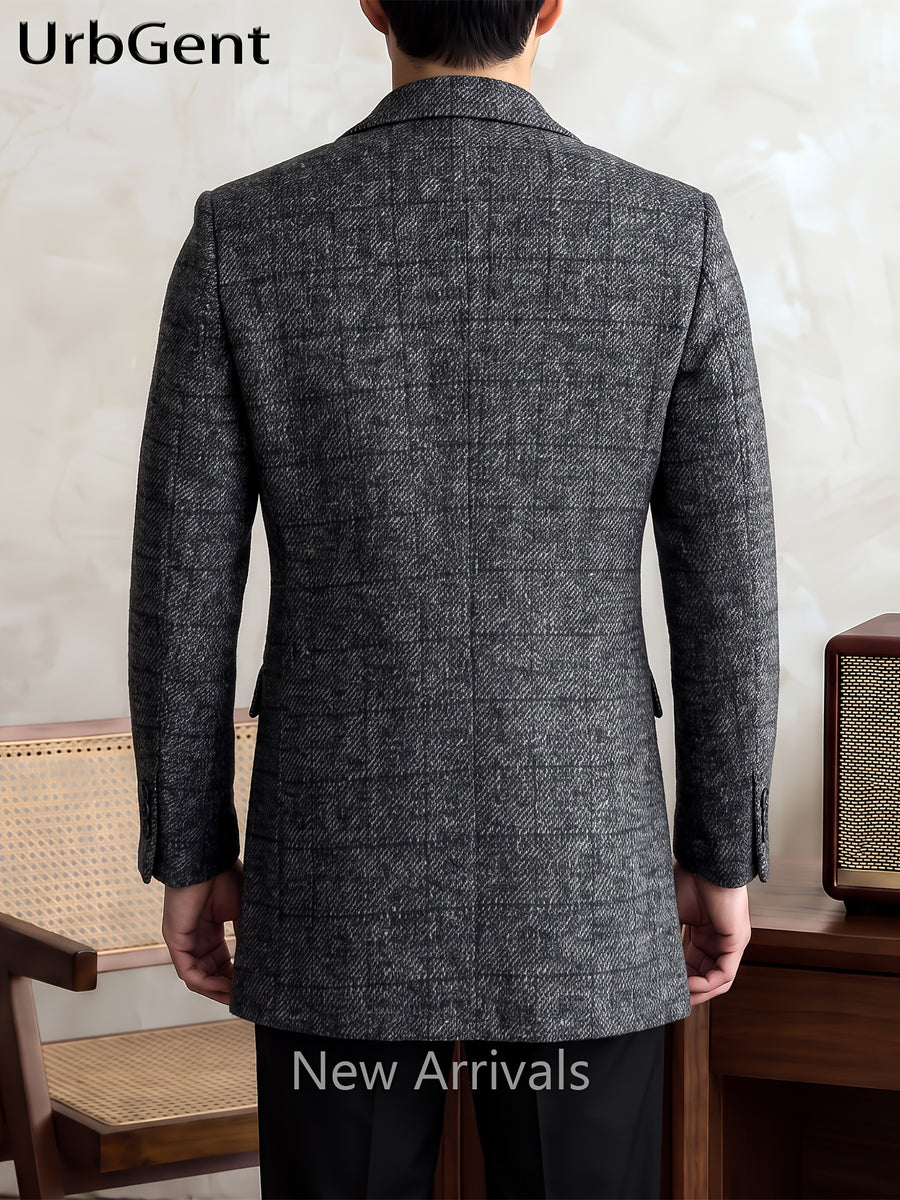 Manteau, 20 % laine, tweed, détail du vêtement