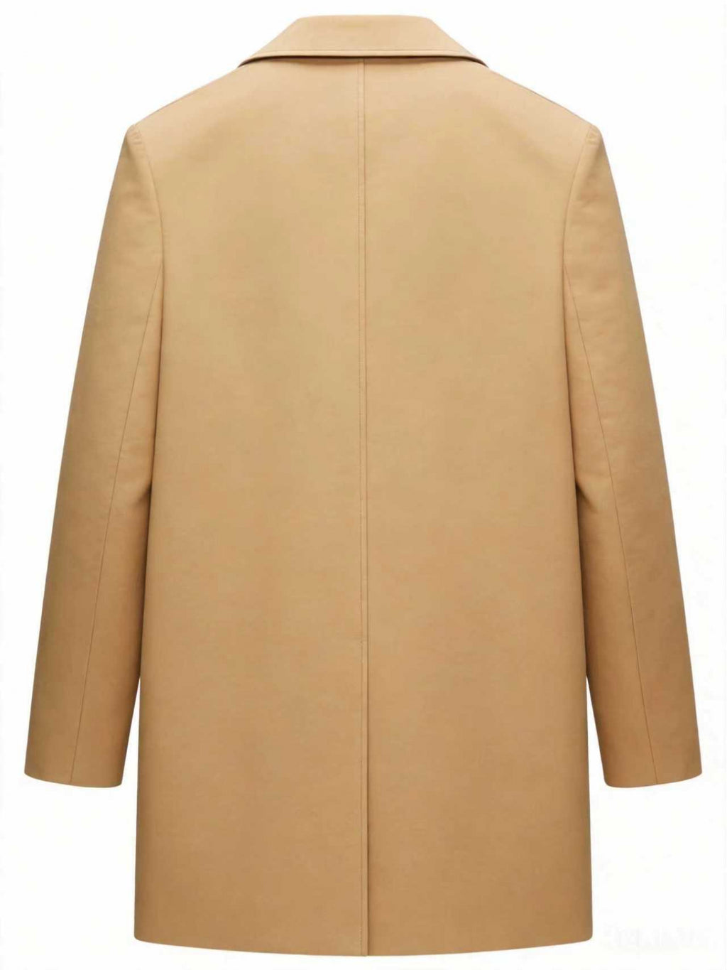 Trench pour homme, à revers, gris