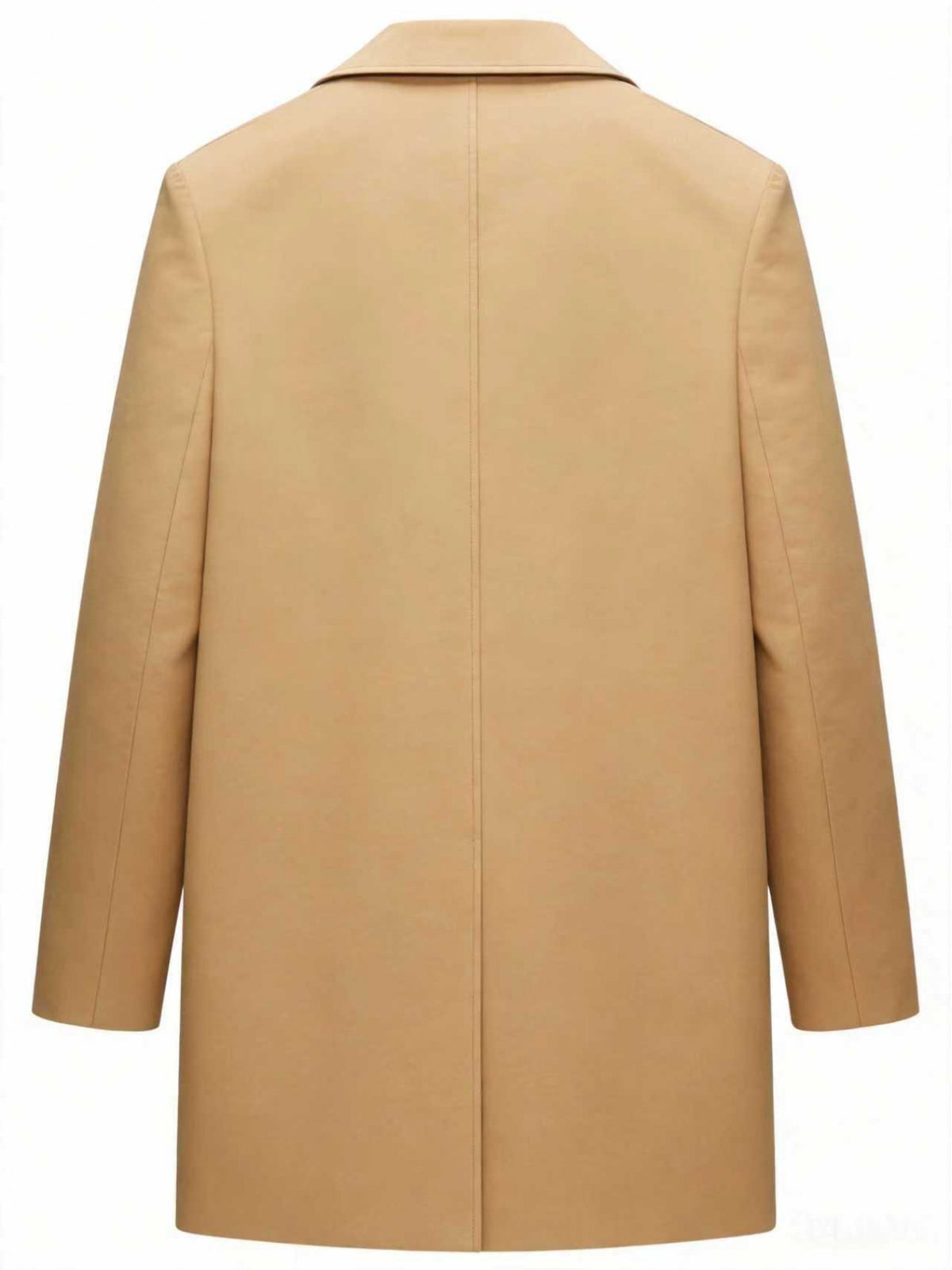 Trench pour homme, à revers, gris