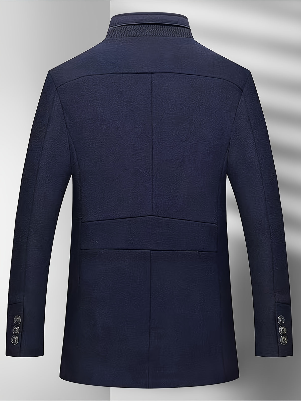 Veste en laine court pour homme, 55,4 % laine, tweed
