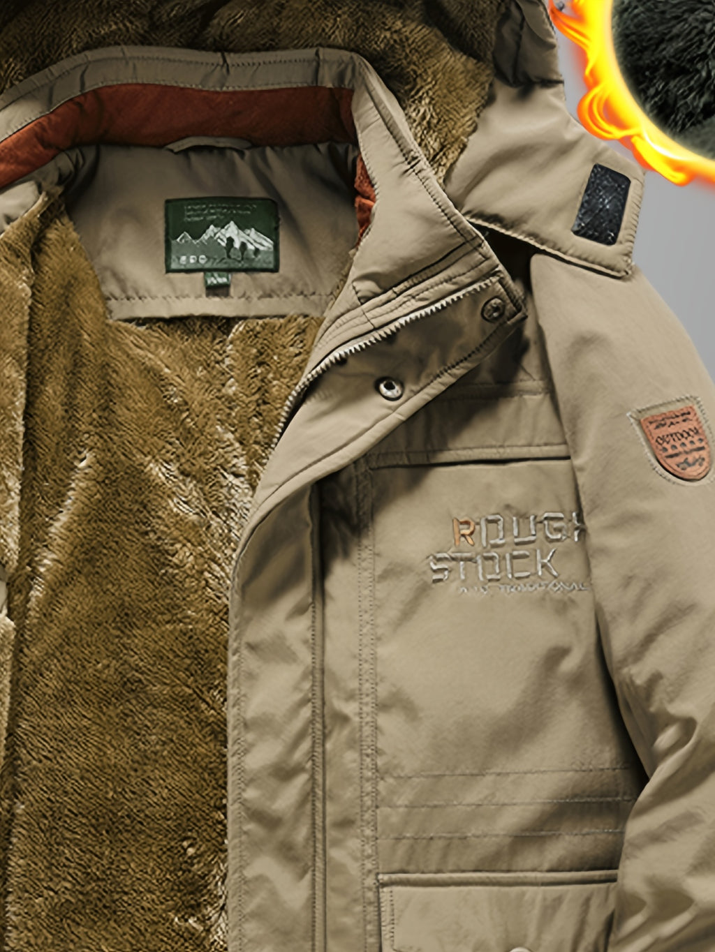 Veste pour homme, à capuche, modele 11