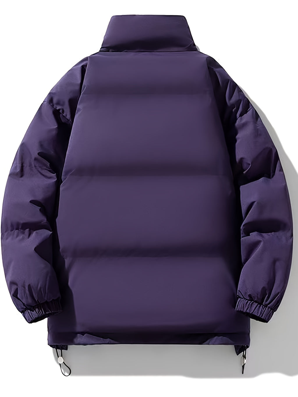 Veste pour homme, à col montant, blanc