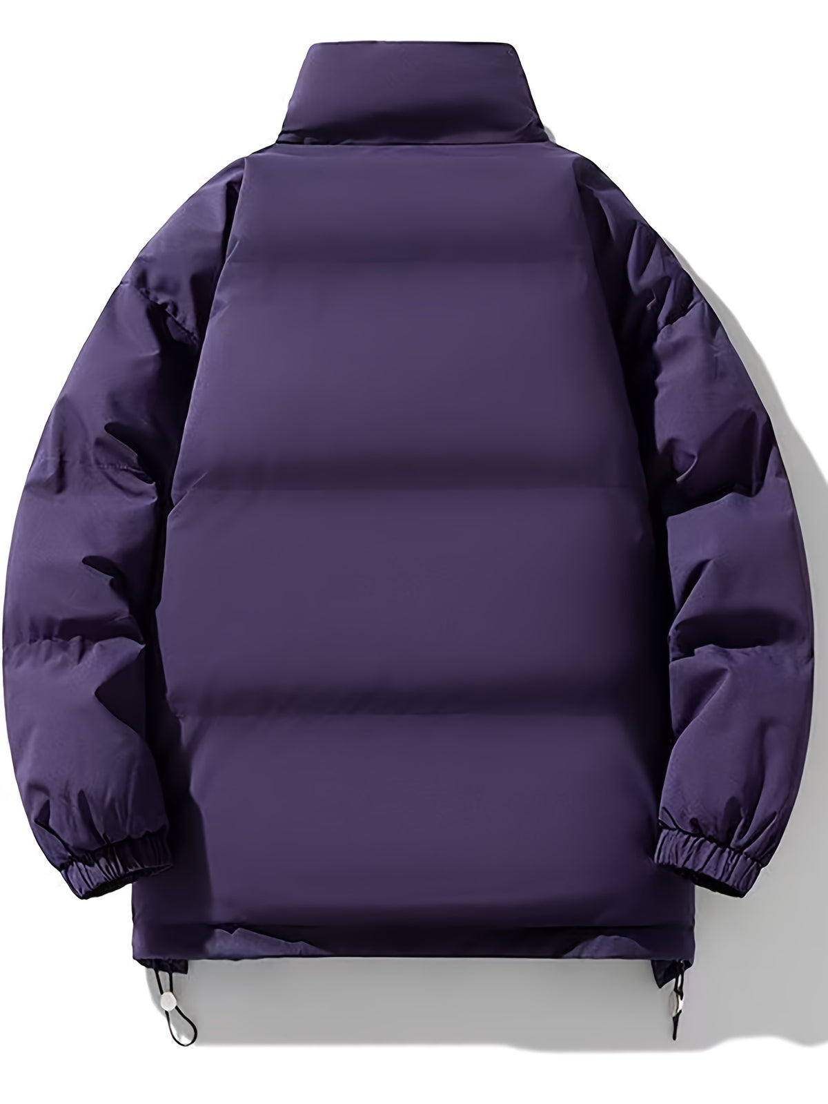 Veste pour homme, à col montant, blanc