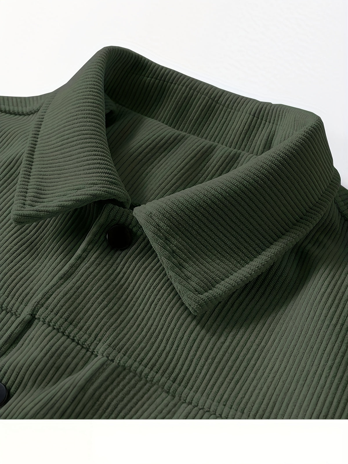 Veste pour homme, velours côtelé, à revers