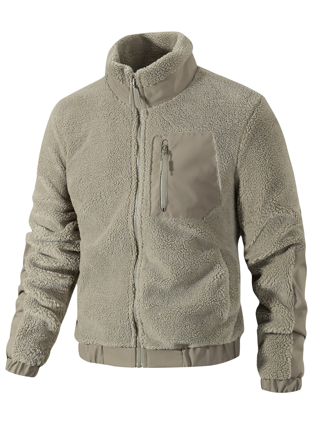 Veste long pour homme, polaire
