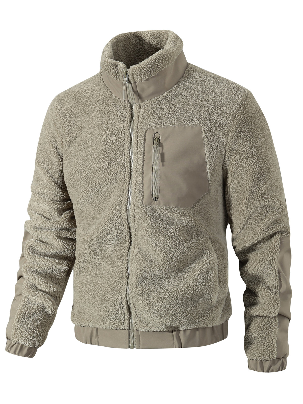 Veste long pour homme, polaire