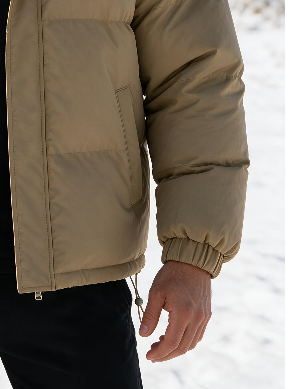 Veste pour homme, à capuche, violet