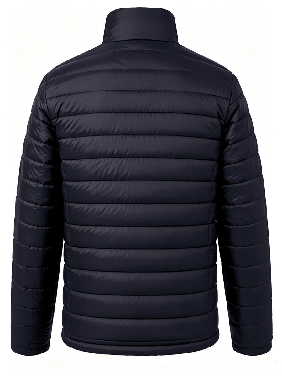 Manteau matelassé, à rayures, à col montant, photo 15
