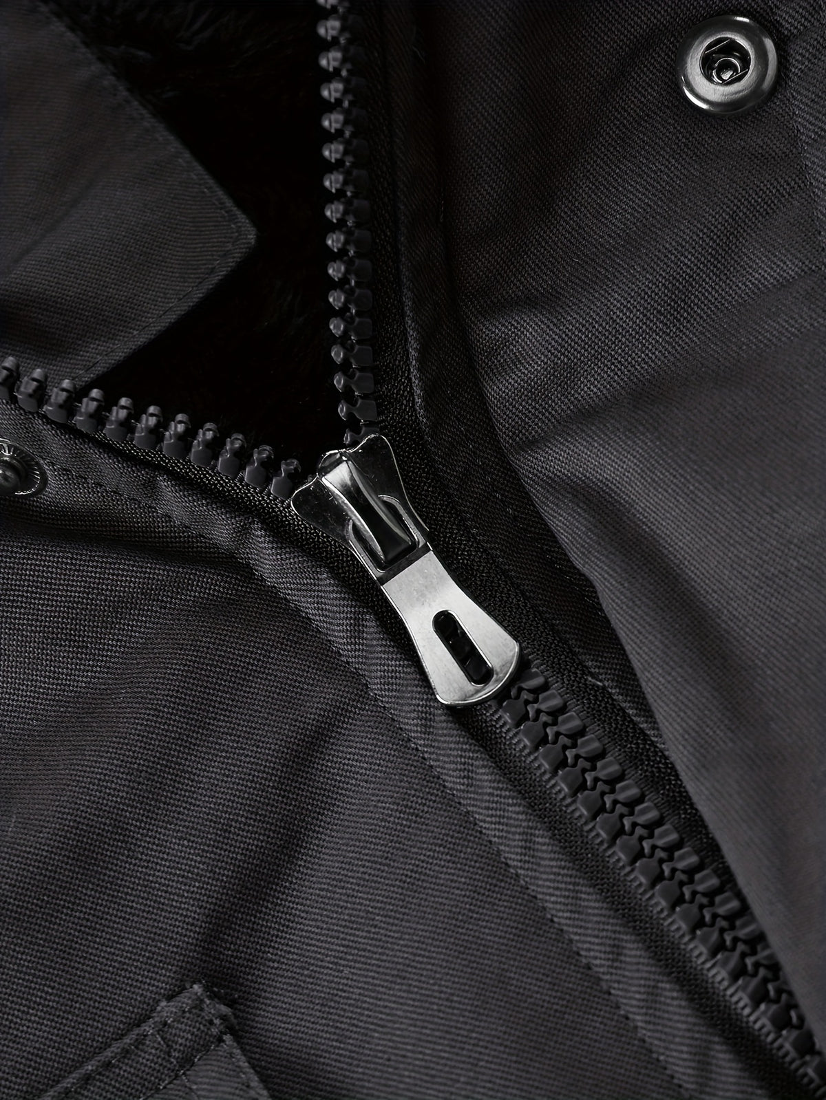 Veste pour homme, coupe-vent, à col montant, kaki