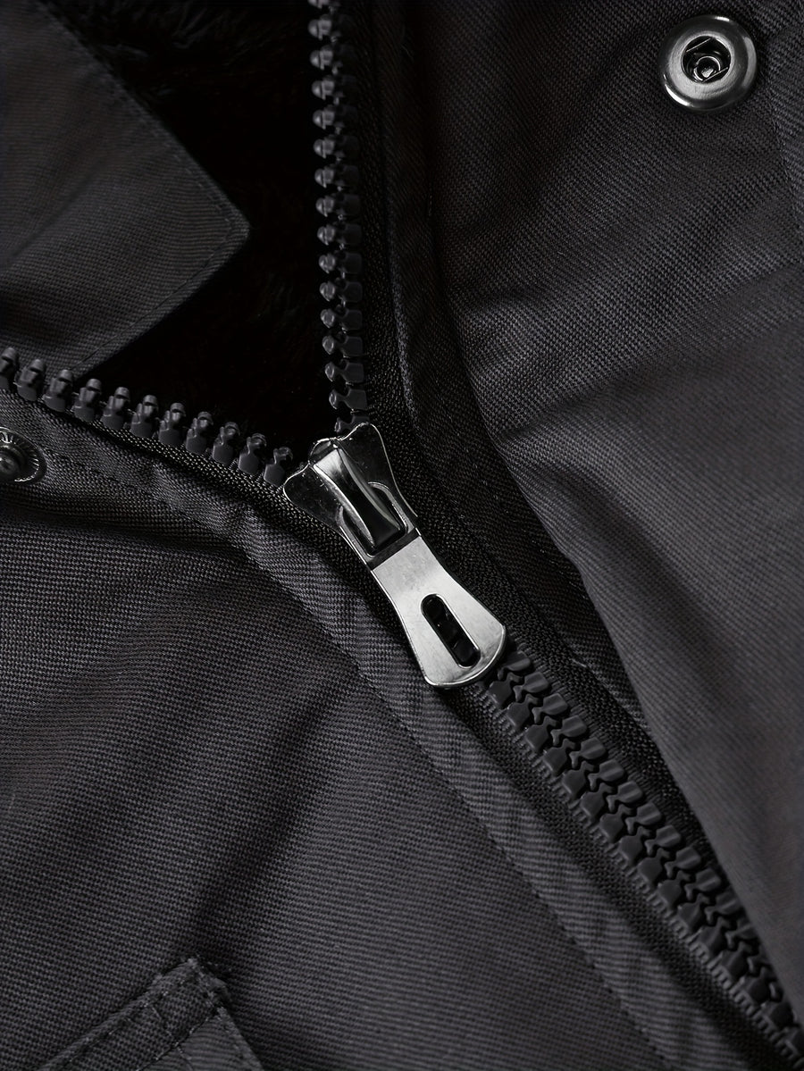 Veste, coupe-vent, à col montant, kaki, photo 16