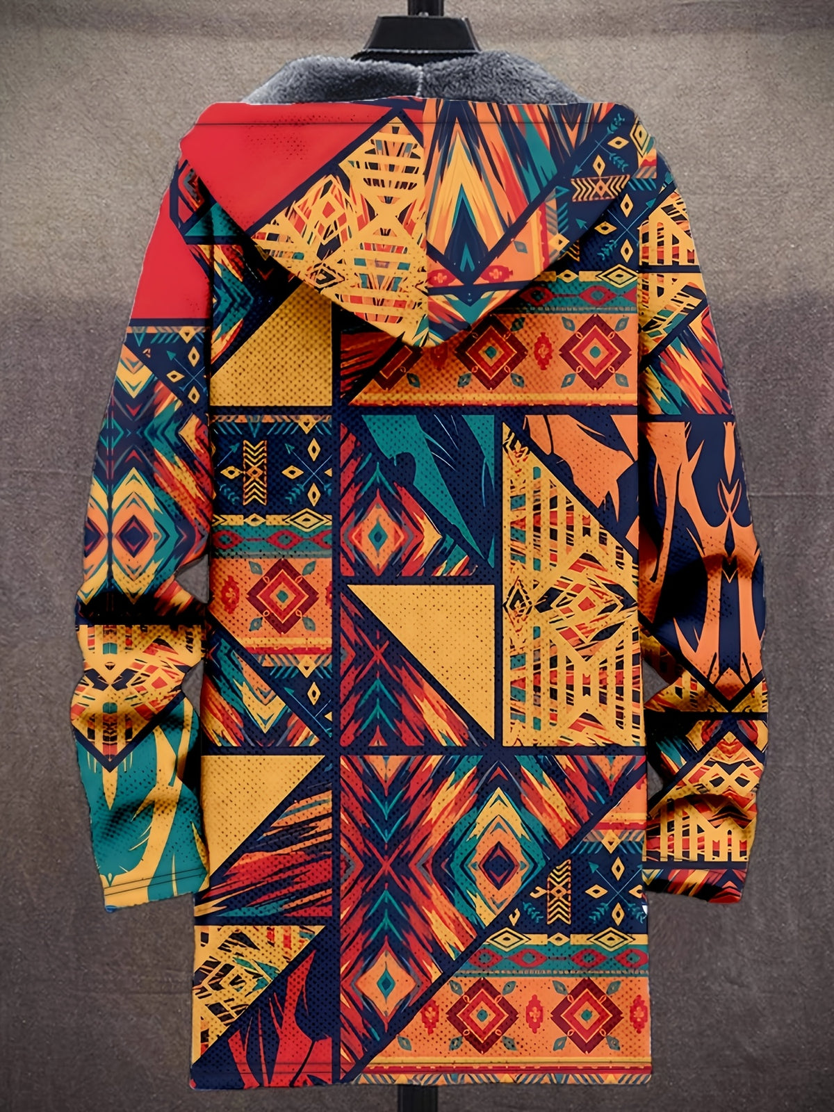 Veste long pour homme, couleurs mélangées