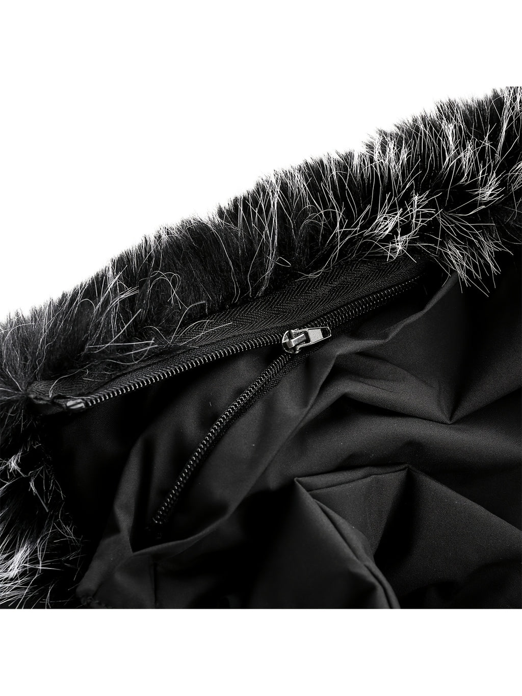 Manteau matelassé long pour homme, à capuche