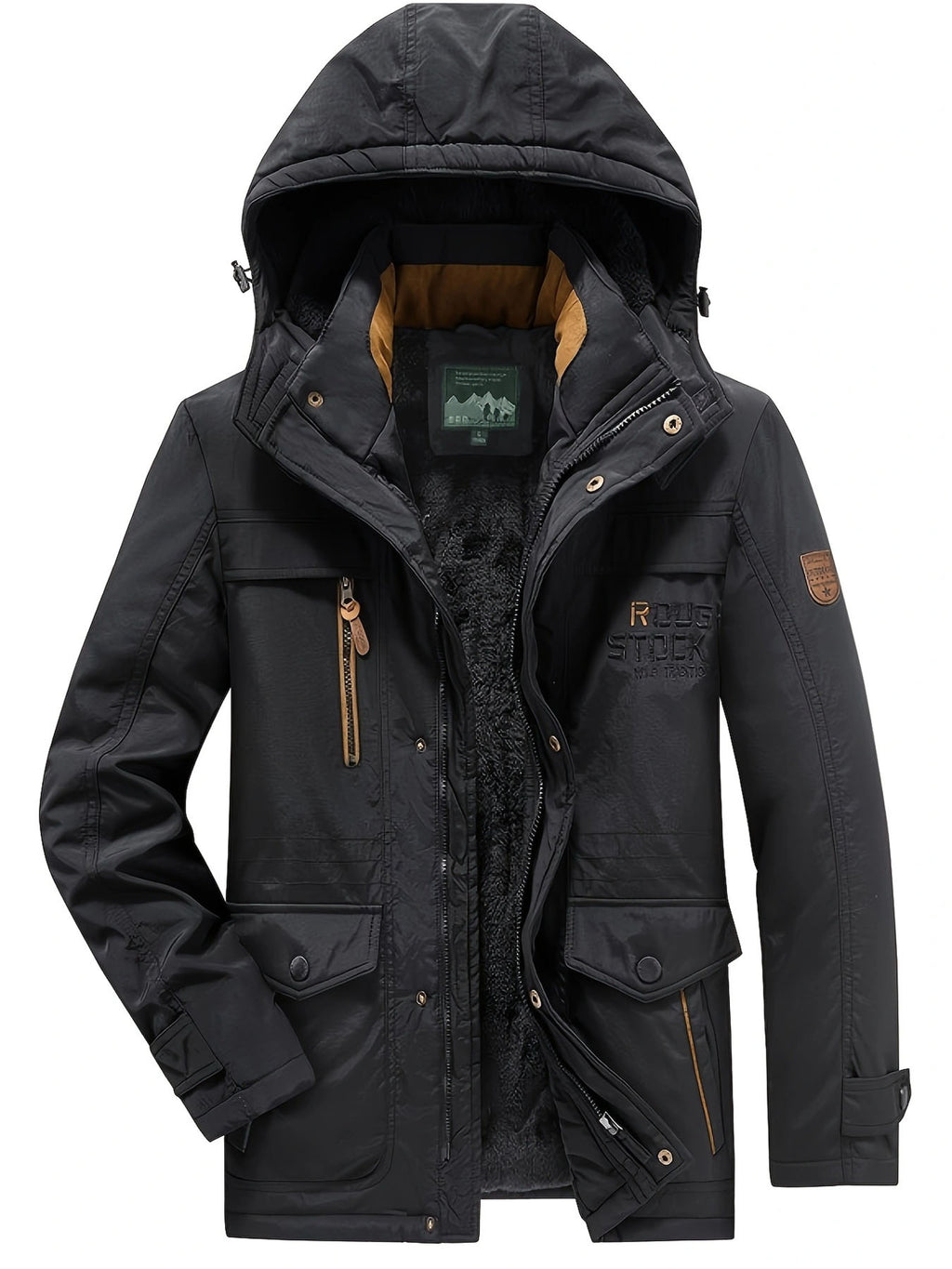 Veste pour homme, à capuche, modele 8