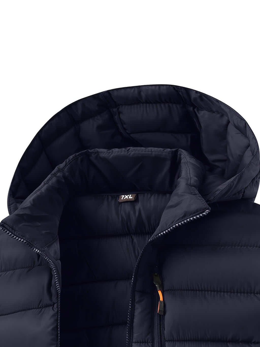Veste pour homme, coupe-vent, à capuche, col montant