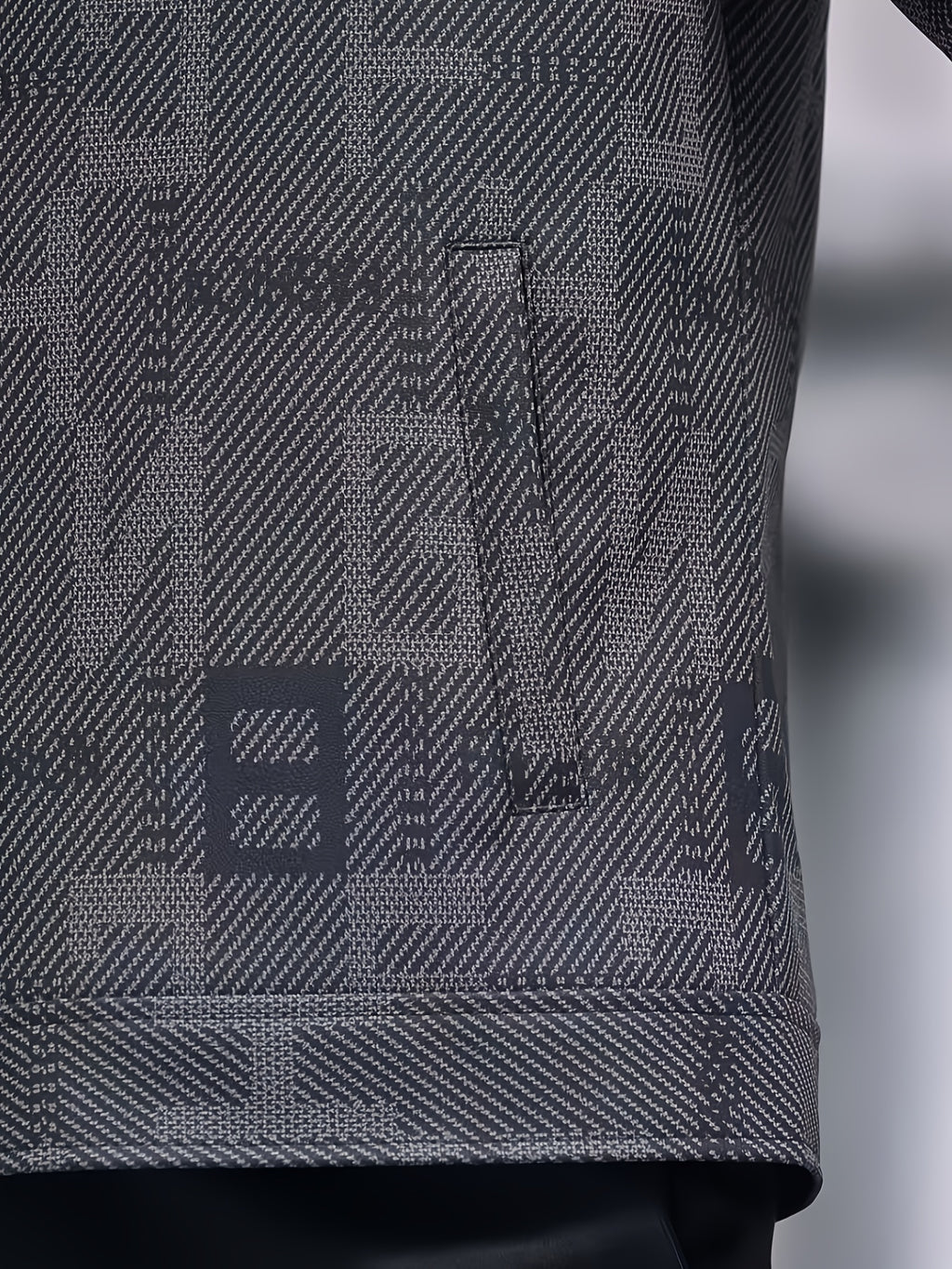 Veste court pour homme, à revers