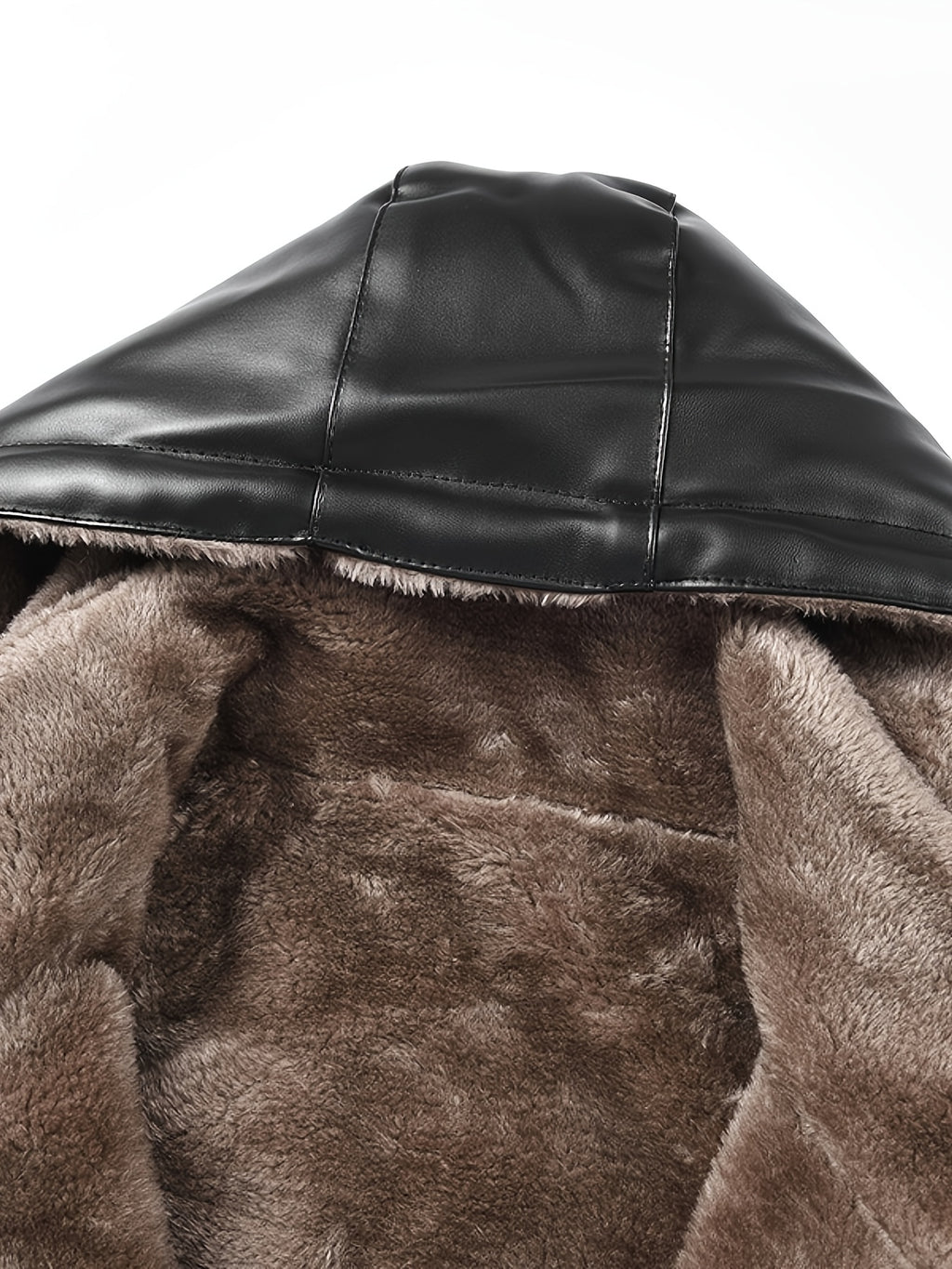 Veste, à capuche, coupe ample, détail du vêtement