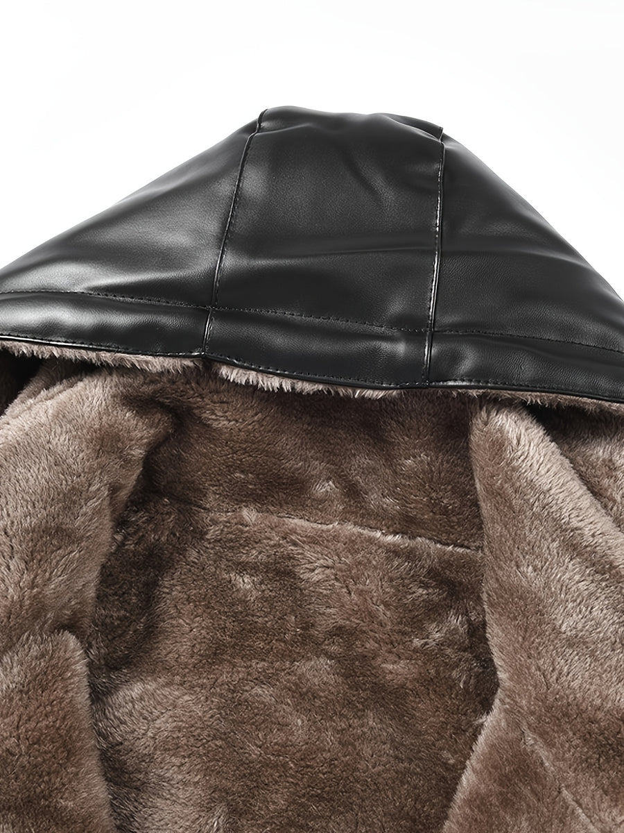 Veste, à capuche, coupe ample, détail du vêtement