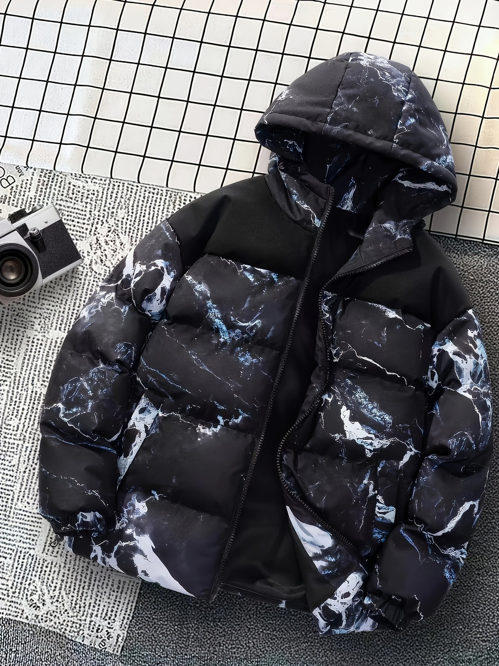 Veste pour homme, à capuche, modele 21