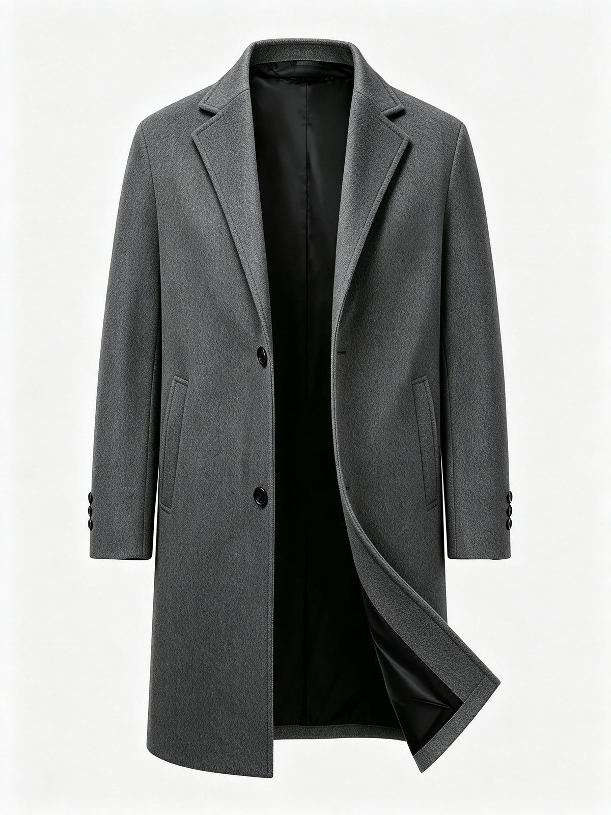 Trench pour homme, à revers, modele 9