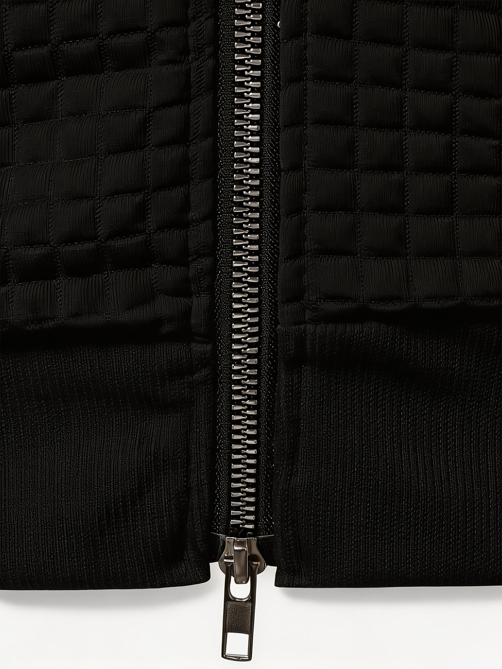 Veste pour homme, à carreaux, à col montant