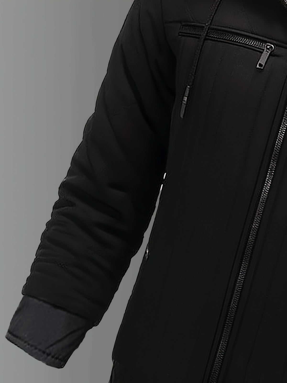 Veste pour homme, polaire, à capuche