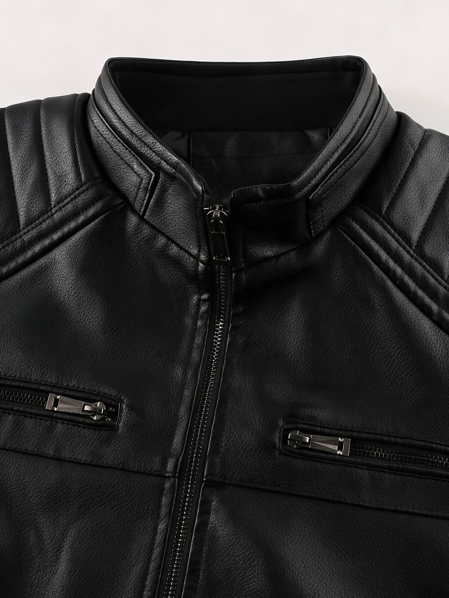 Veste, à revers, fermeture éclair et boutonnage, détail du vêtement