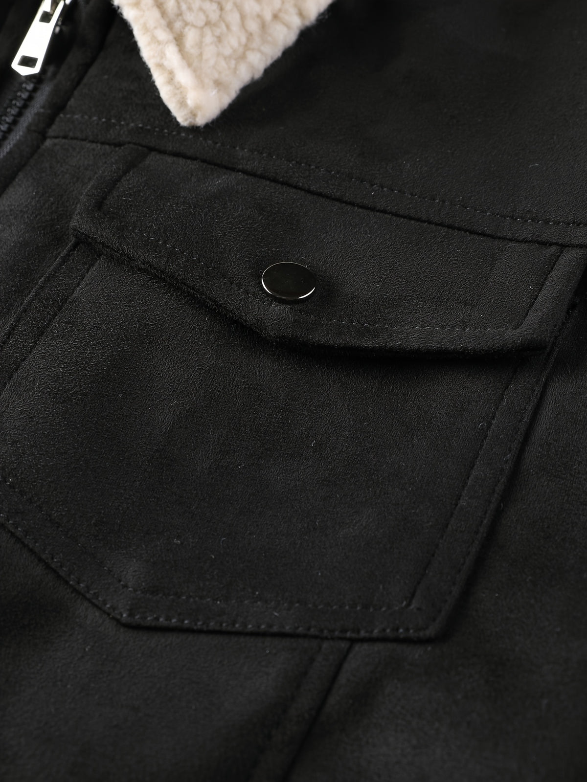 Veste long pour homme, velours, à revers