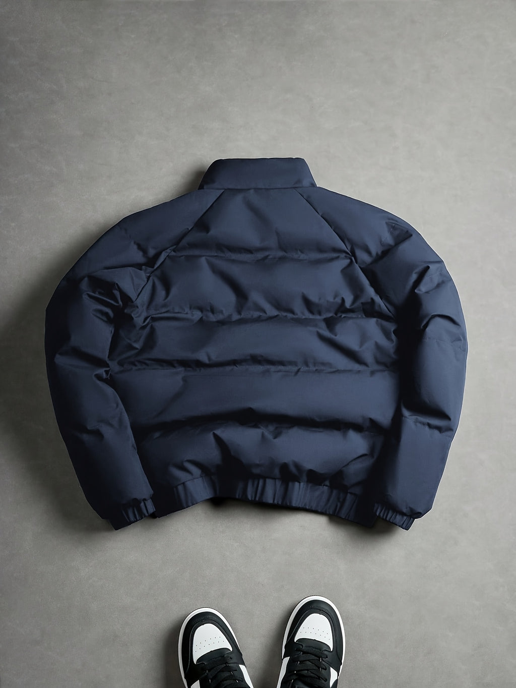 Veste pour homme, à col montant, vert