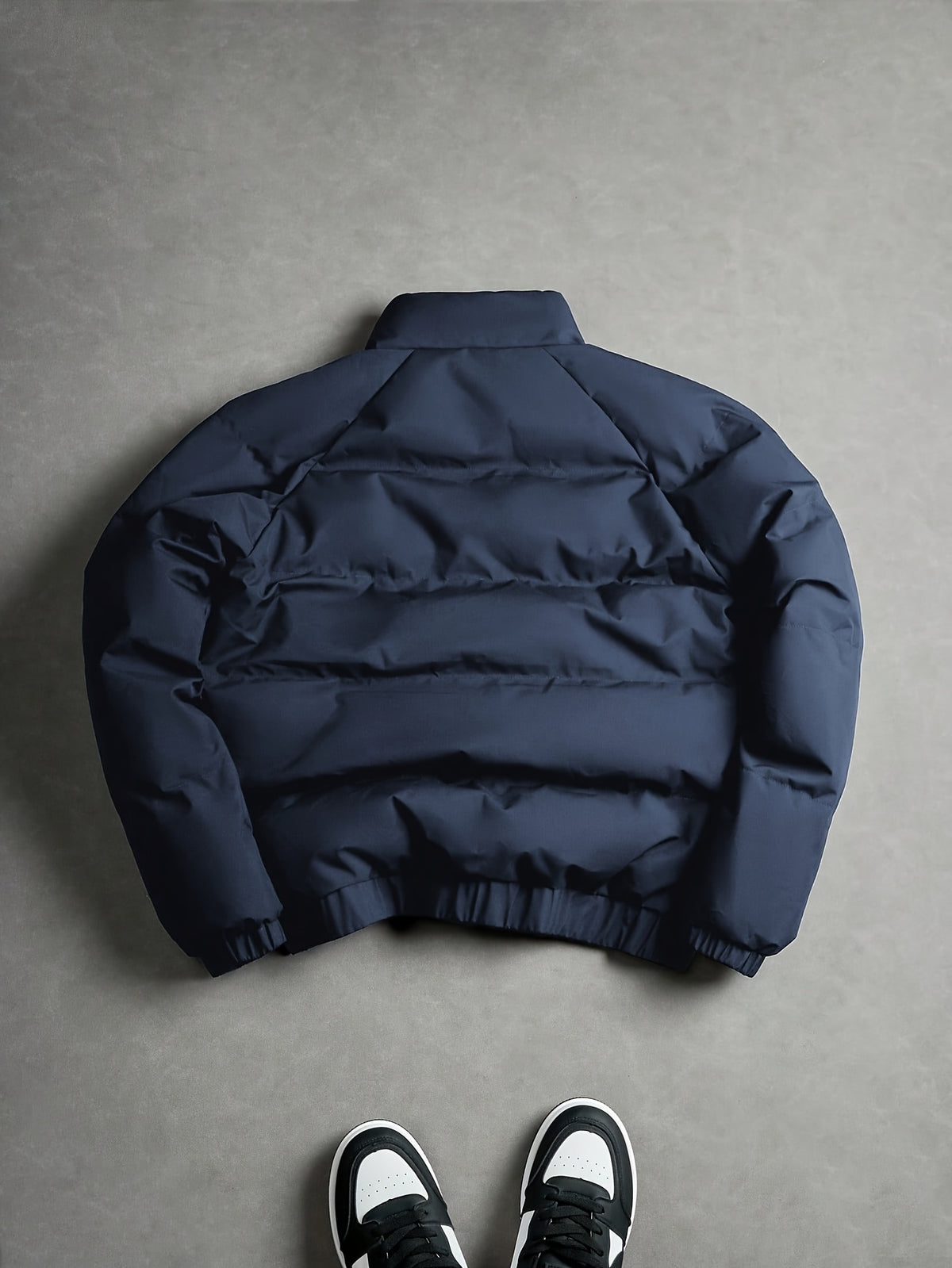 Veste pour homme, à col montant, vert