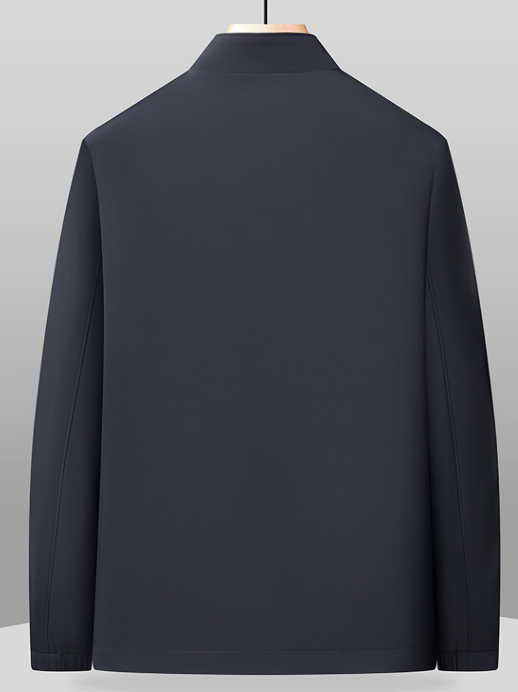 Veste, à col montant, jd1008 xing - 406 noir, détail du vêtement