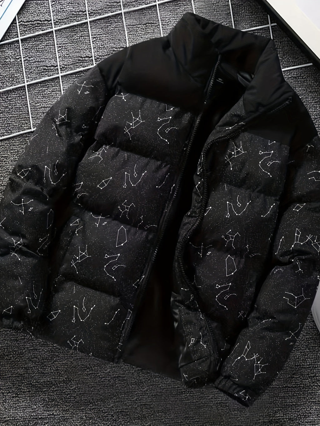 Veste pour homme, à col montant, modele 4