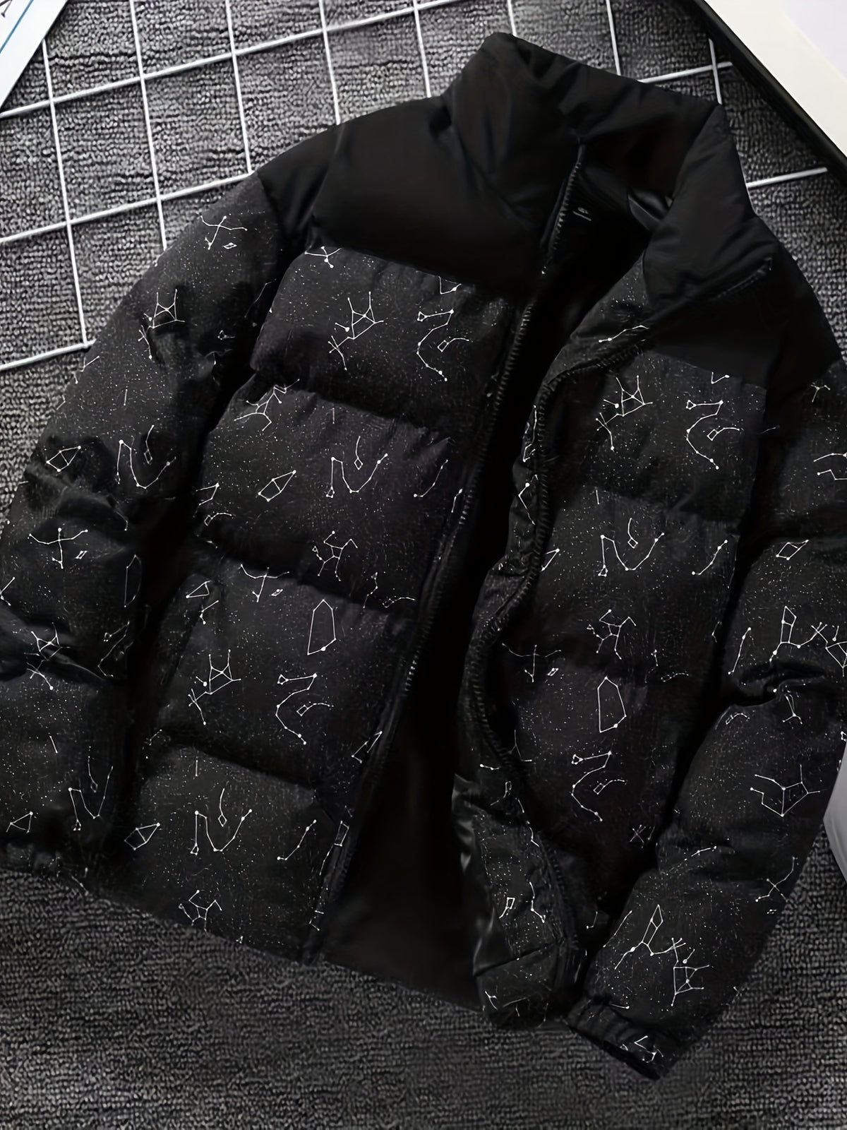 Veste pour homme, à col montant, modele 4