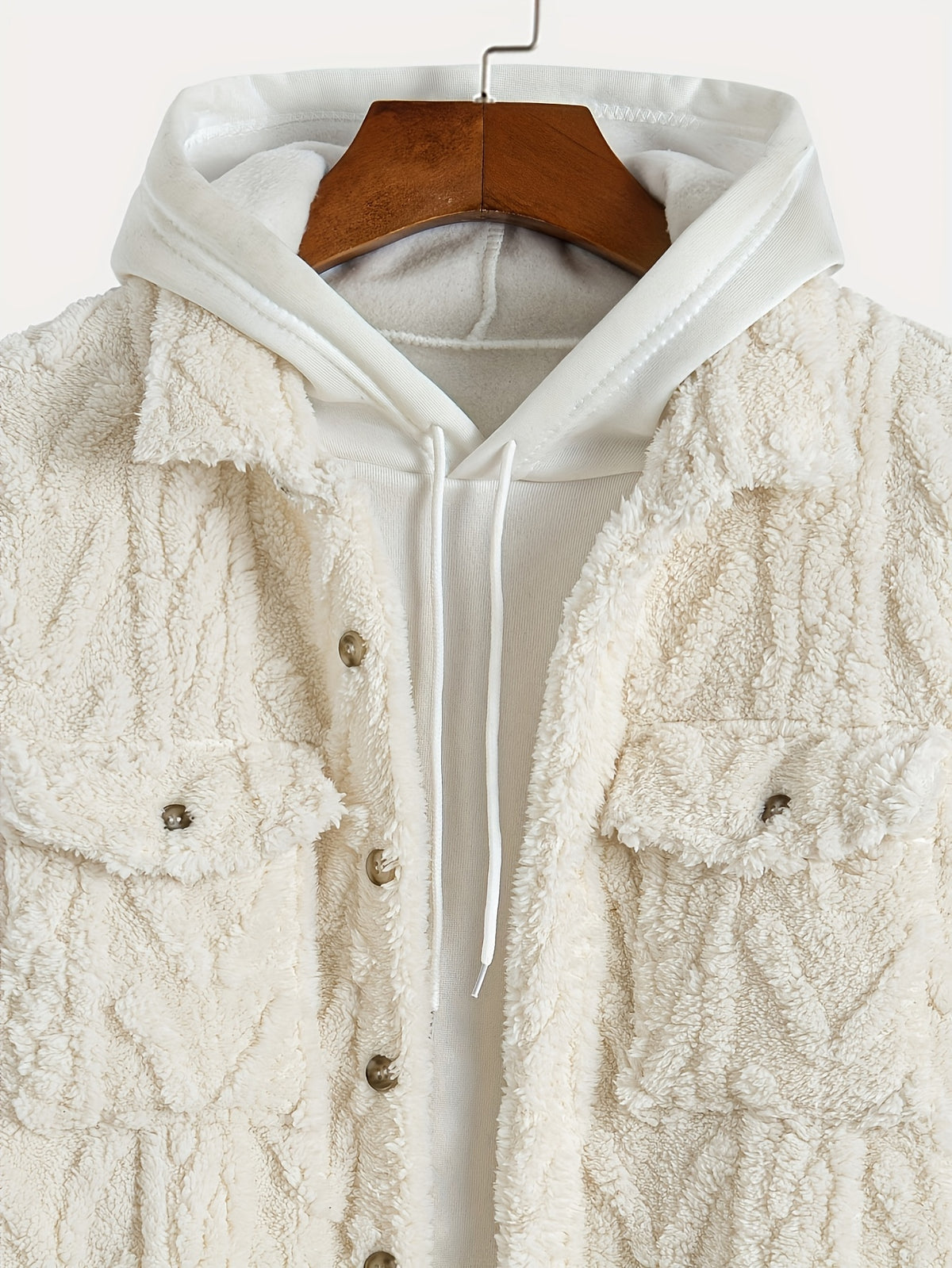 Manteau pour homme, à capuche, modele 5