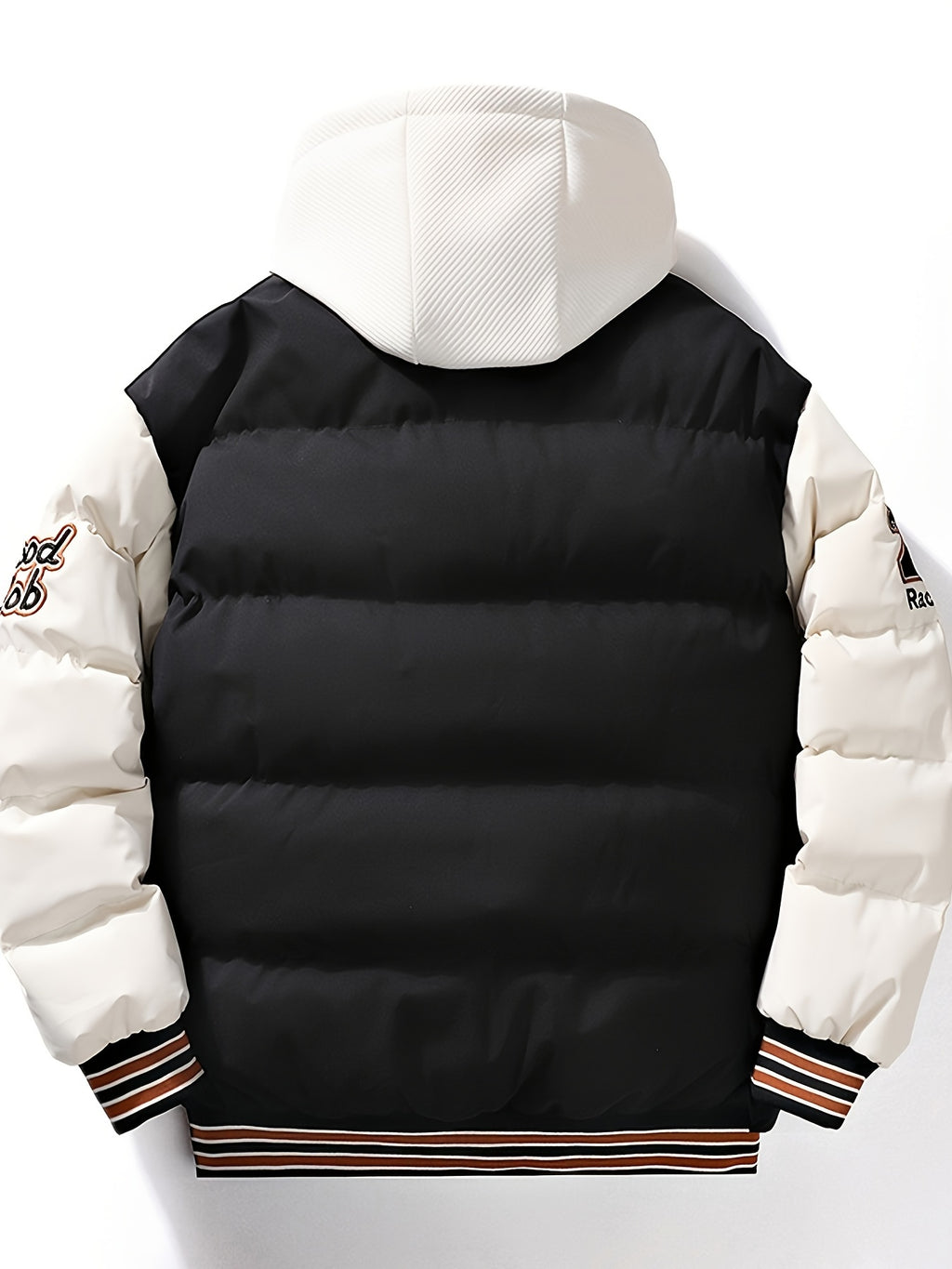 Veste pour homme, croisé, à capuche