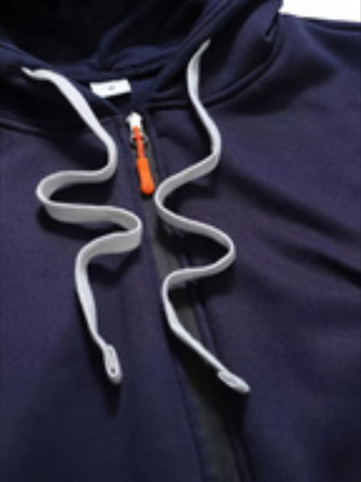 Veste pour homme, à capuche, couleur marine