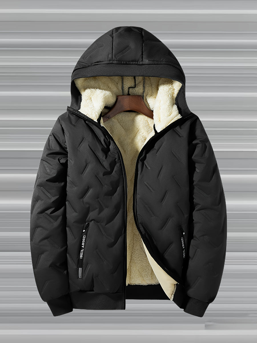 Manteau matelassé, à capuche, modele 4