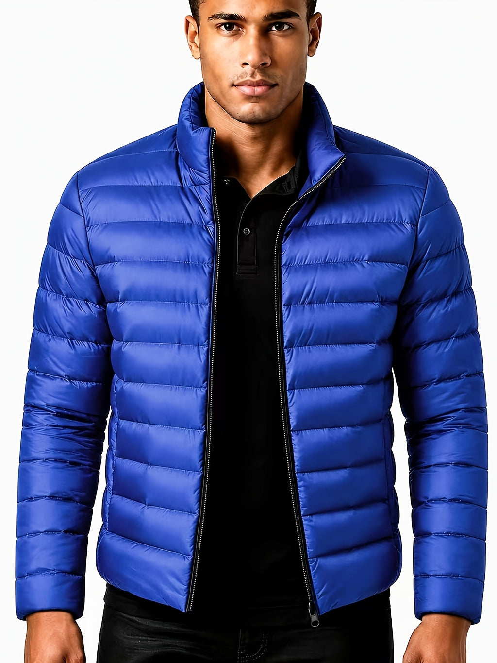 Veste, à col montant, marron 2, photo 13