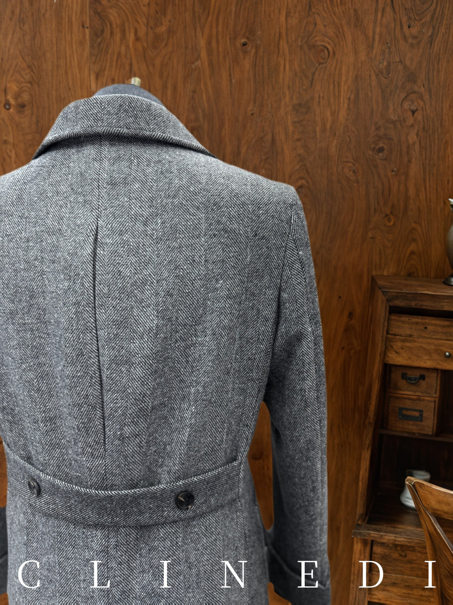 Veste en laine, 50 % laine, à revers, photo 21