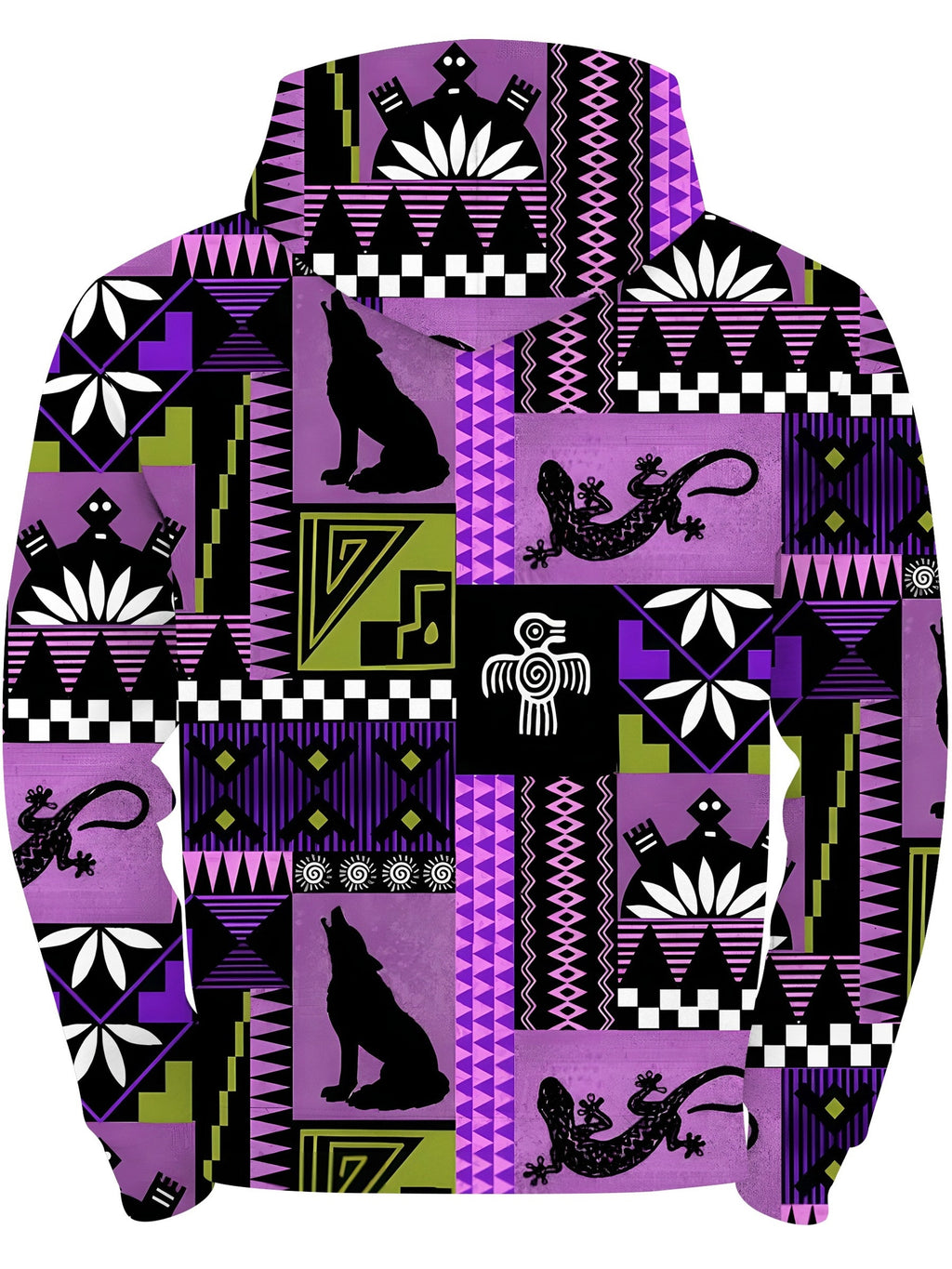 Veste pour homme, à capuche, couleurs mélangées