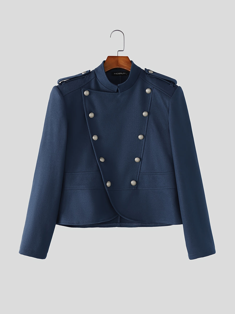 Veste, à col montant, marron clair, photo 5