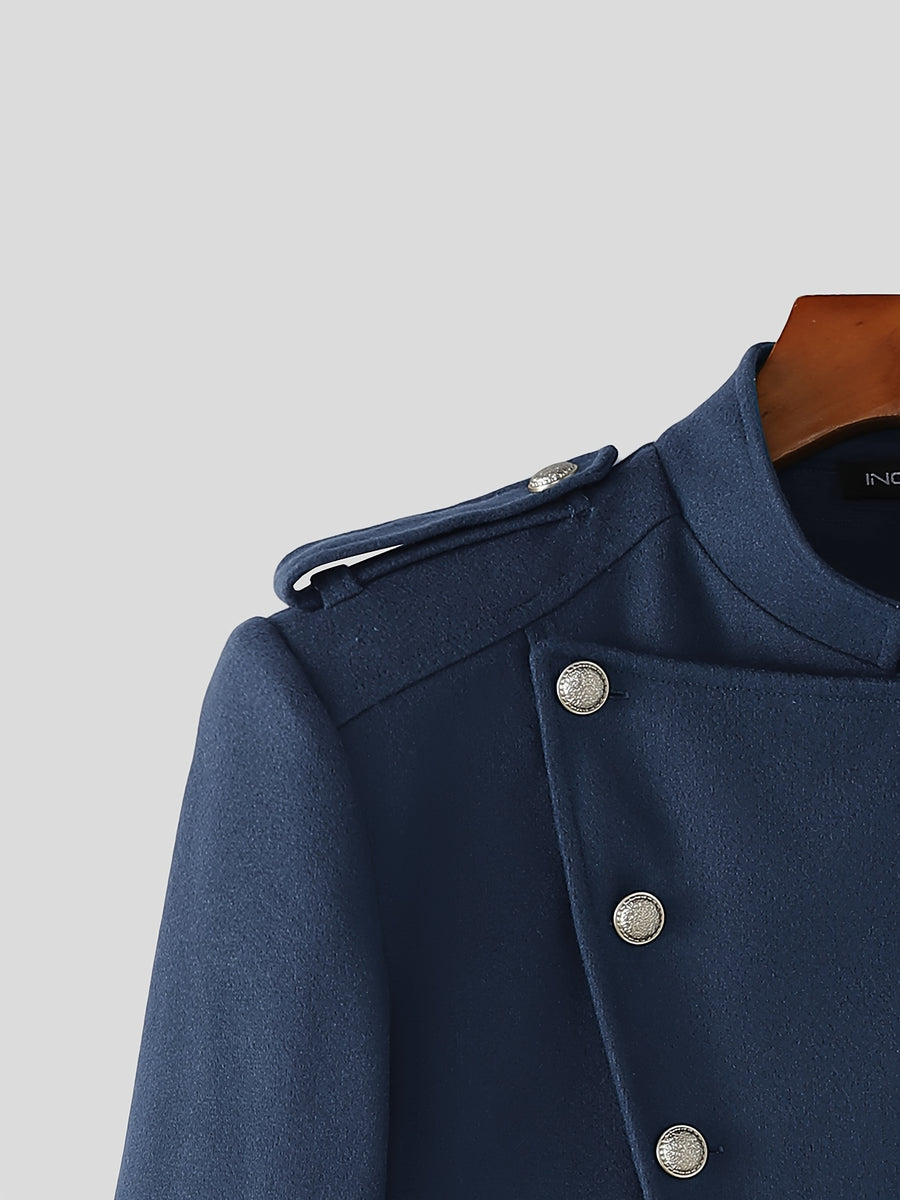 Veste, à col montant, marron clair, photo 7