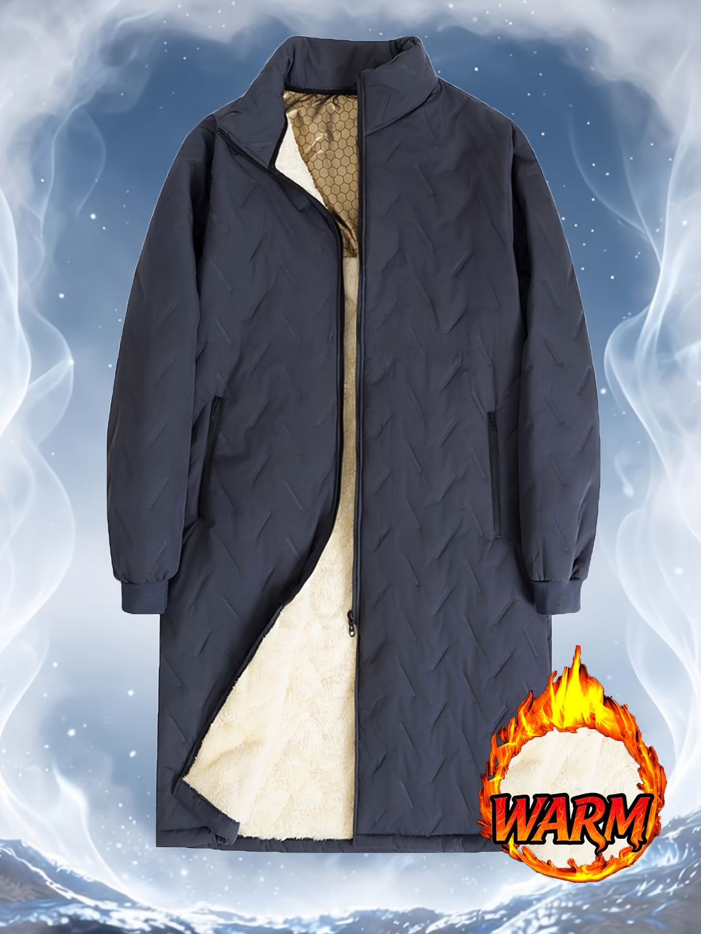 Veste pour homme, polaire, gris